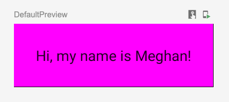This image shows a Default Preview with text that reads 
