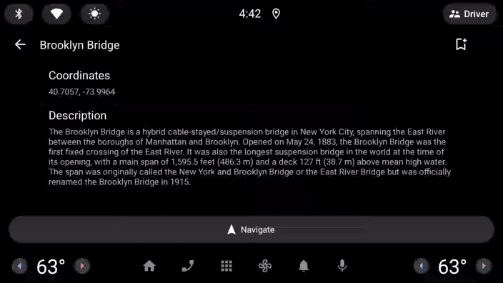 A DetailScreen é mostrada. O usuário está tocando no ícone de favorito, mas ele não muda de cor conforme o esperado.