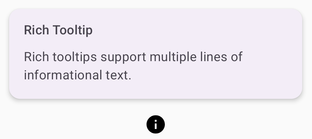 Многострочная подсказка с заголовком