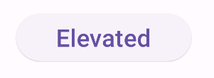 An elevated button with a gray background that reads, 'Elevated'.
