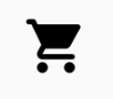 Shopping cart vector with Icon