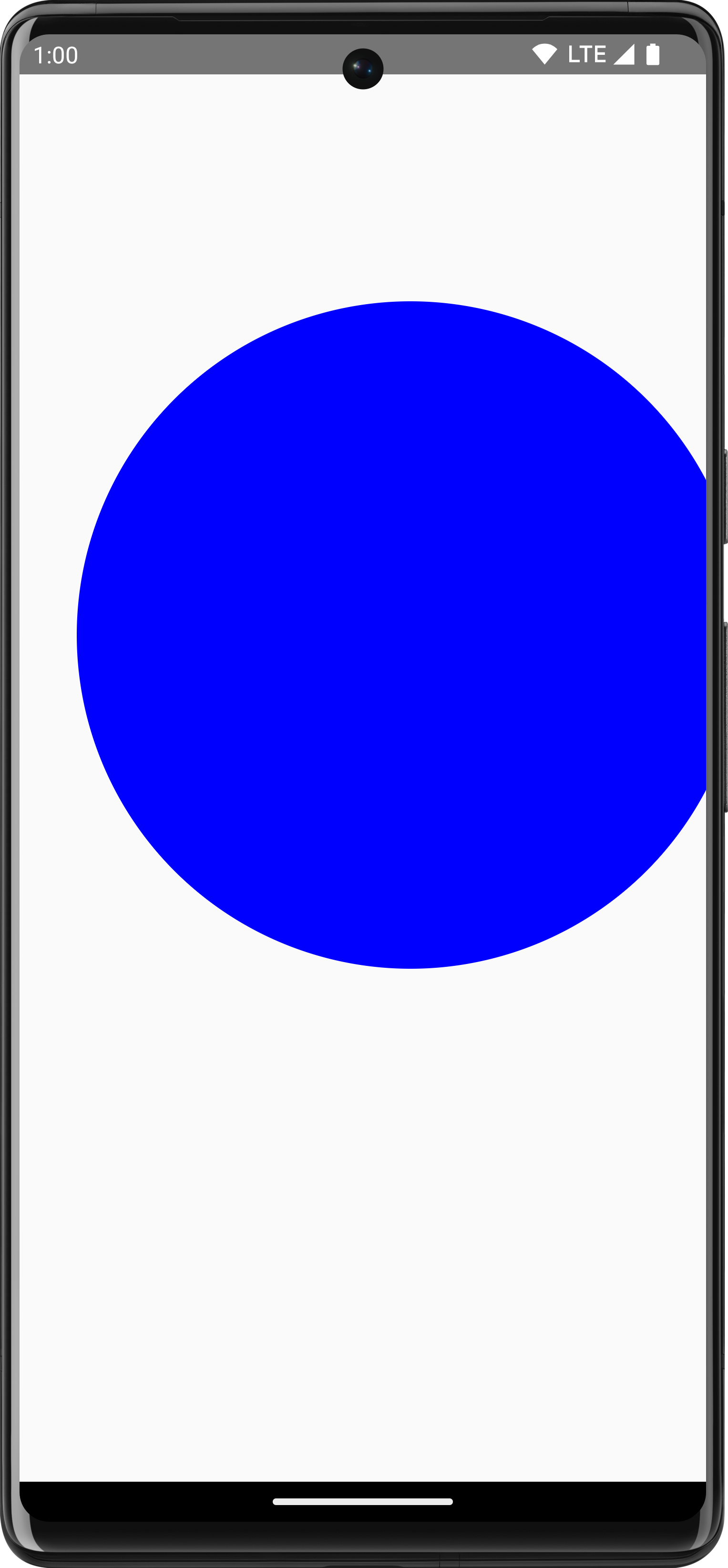 دایرهای که از مرکز خود خارج شده است