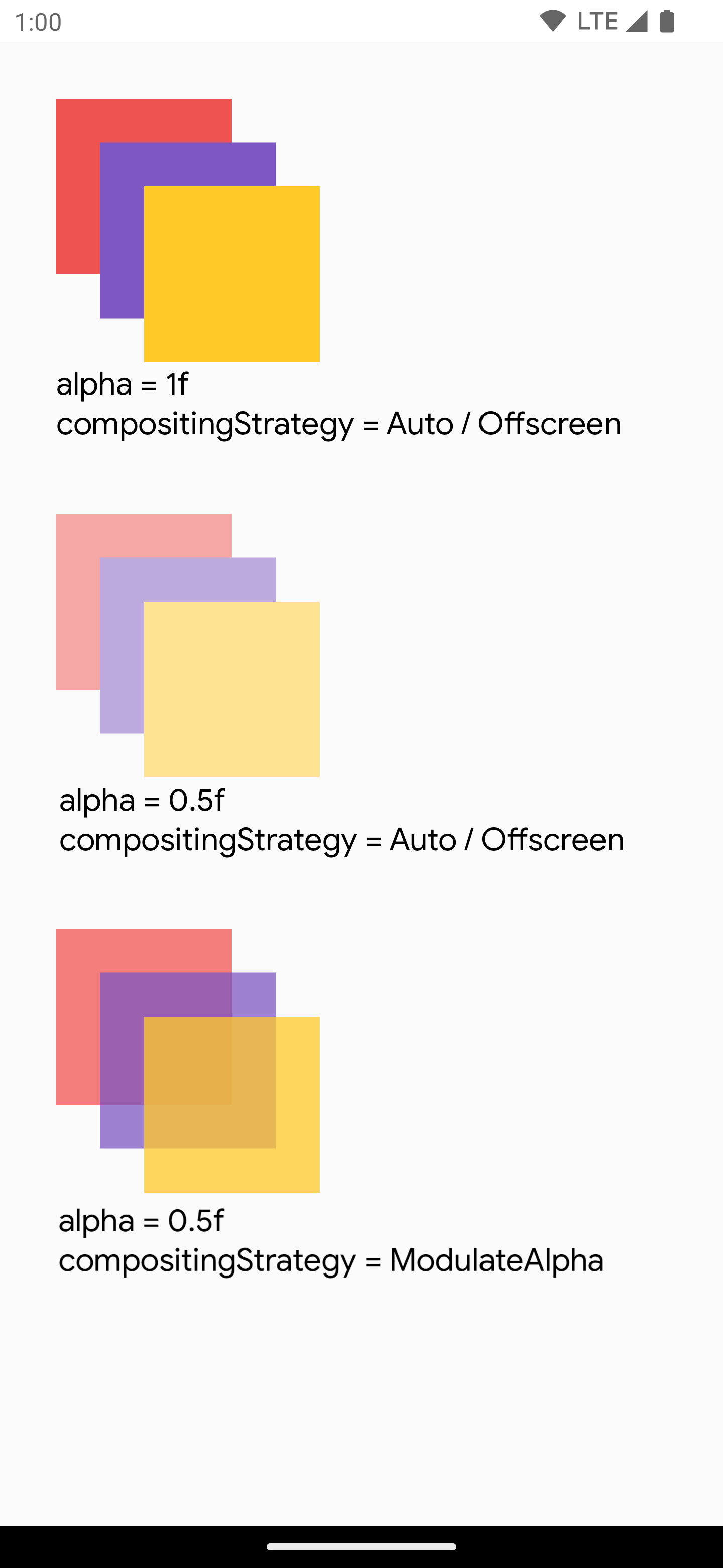 ModulateAlpha, alfa grubunu her bir çizim komutuna uygular.