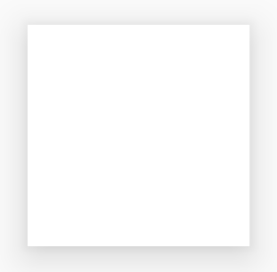 A gray shadow cast around a white rectangular shape.