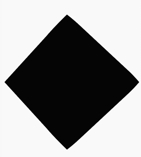 Infinitely morphing between a square and a rounded triangle