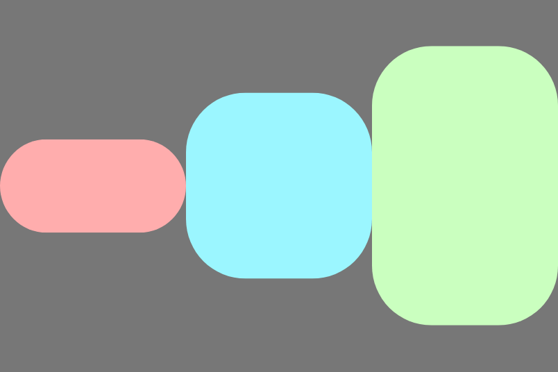 العناصر المحاذية لوسط المحور العرضي