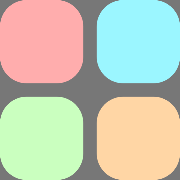 गैप से, आइटम के बीच हॉरिज़ॉन्टल और वर्टिकल, दोनों तरह का स्पेस जुड़ जाता है.