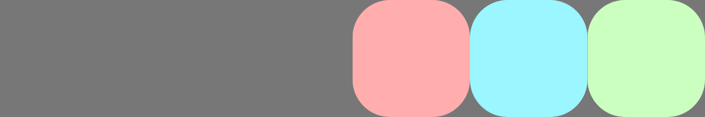 項目會對齊主軸的結尾。