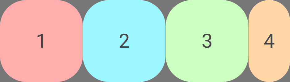 Los elementos de una sola línea desbordan el contenedor porque la función de ajuste está inhabilitada.