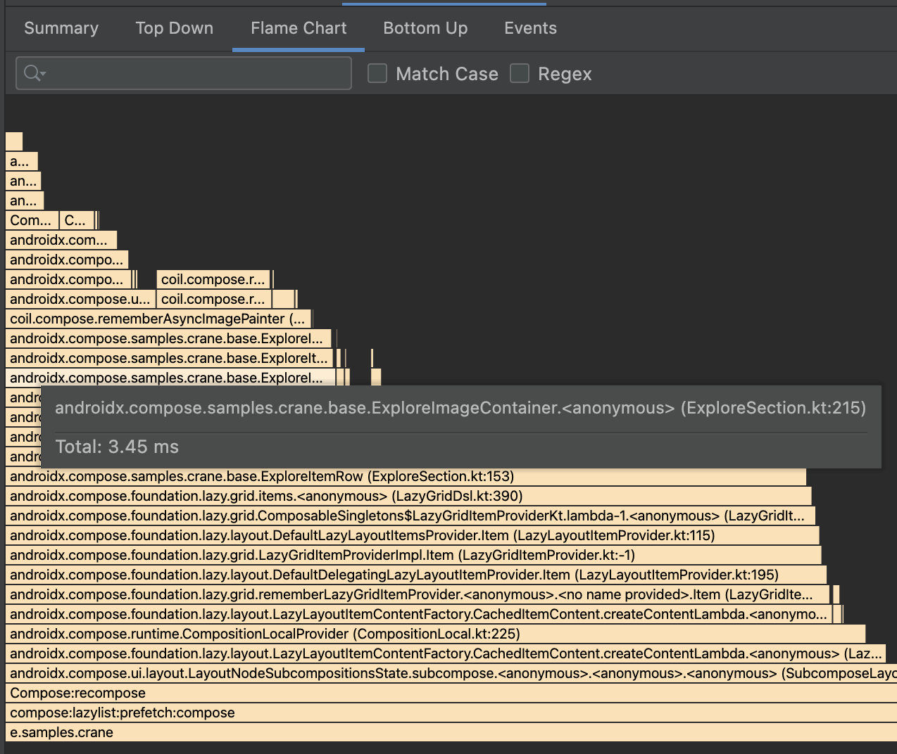 Flammendiagramm