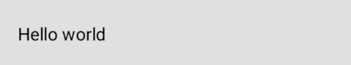 A single line text field with the text 