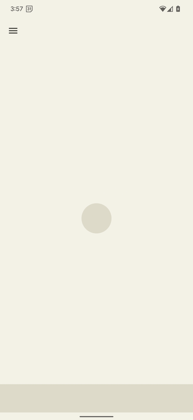 Animation of a dropped ball bouncing off the bottom of the screen