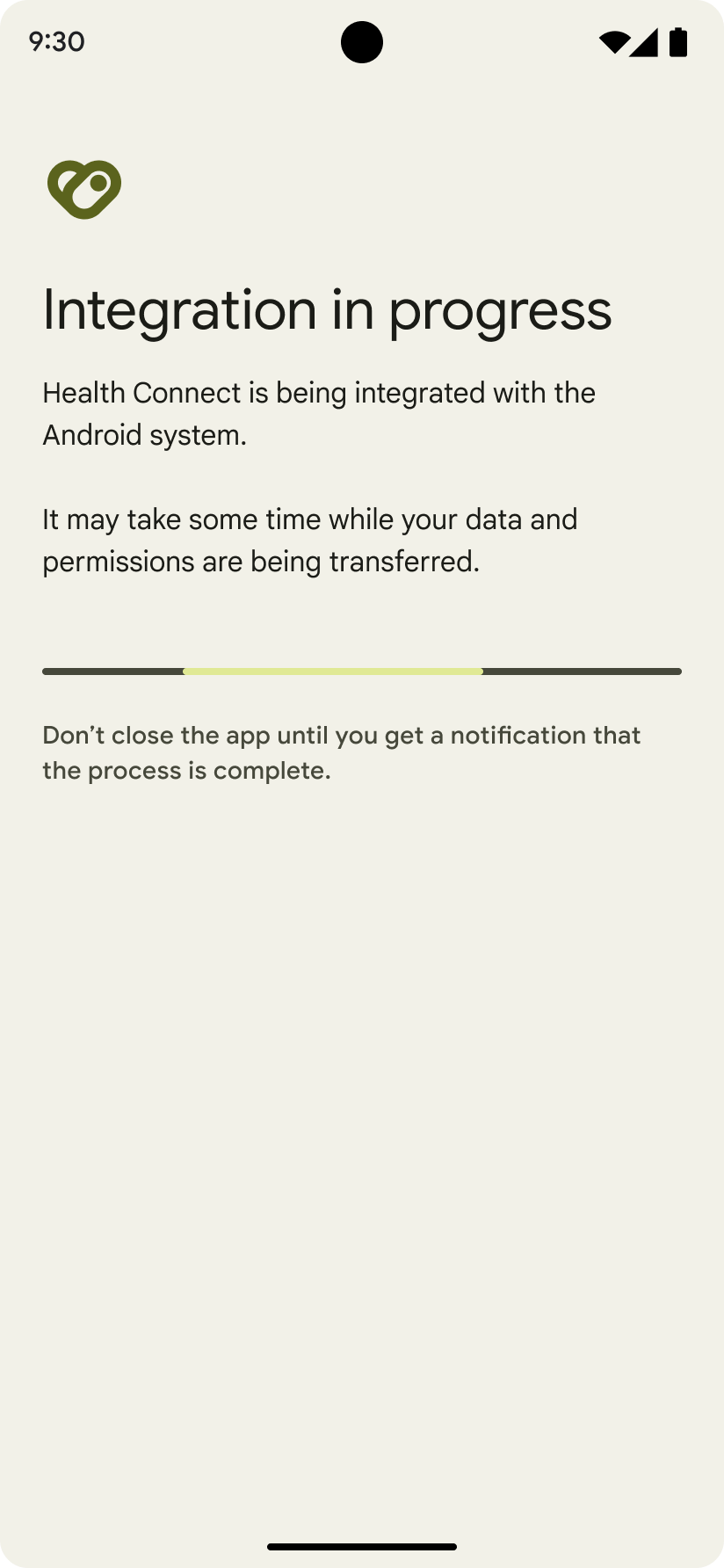 איור של סנכרון נתונים