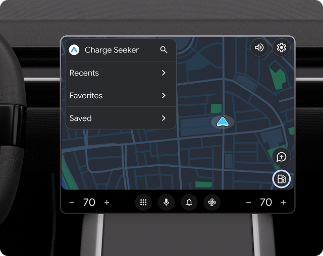 Pasek działań z 2 przyciskami