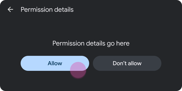 Thông báo dạng nổi trên mẫu tin nhắn