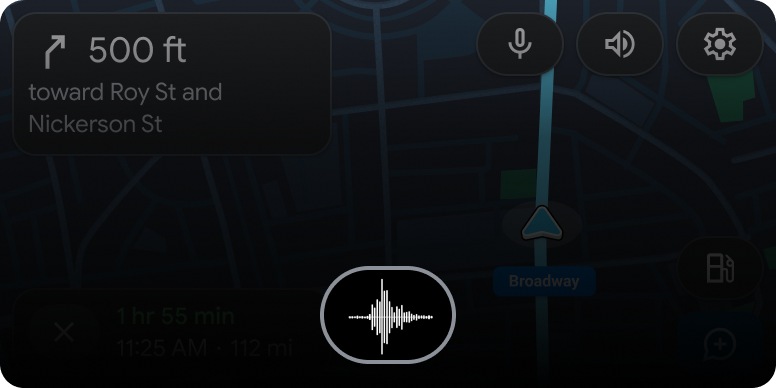 Modèle de navigation pendant le parcours de l&#39;utilisateur avec voix off