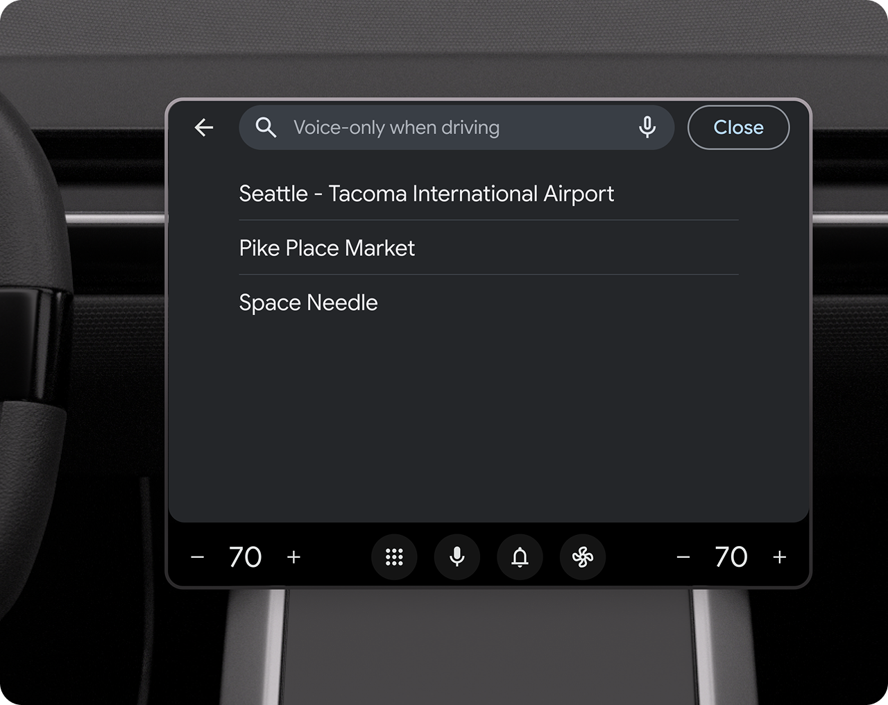 نمونه قالب جستجو