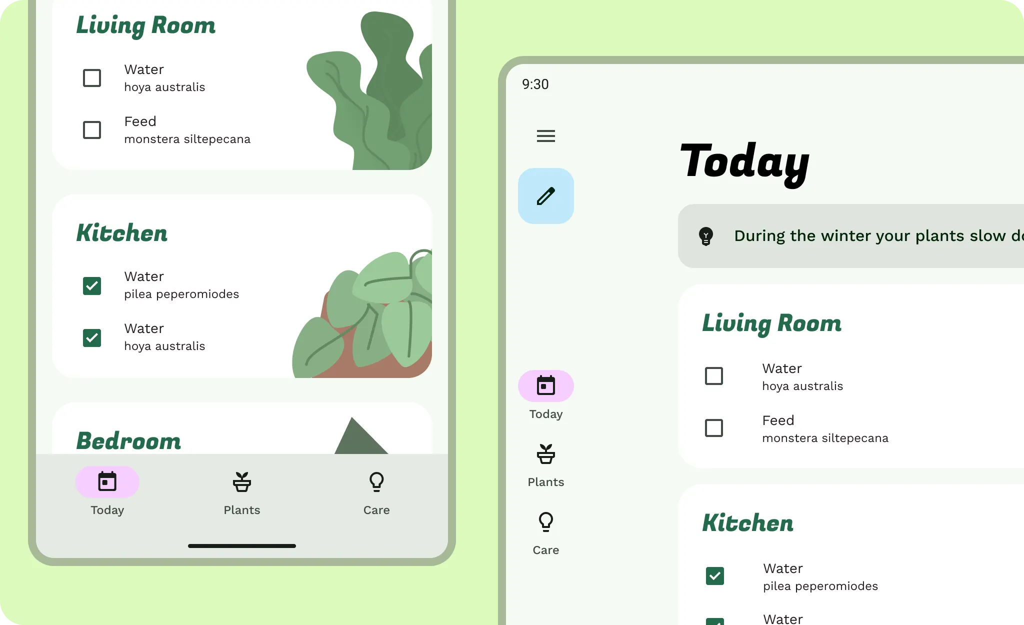 Navigazione in modalità compatta ed espansa