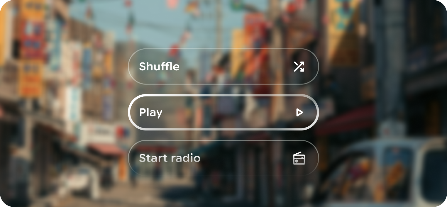 רכיבי העיצוב צריכים להיות מעוגנים לחלק התחתון של המסגרת