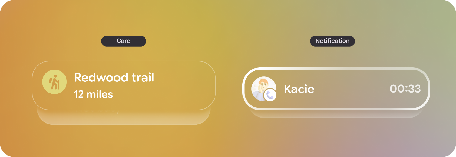 设计元素应锚定在帧的底部。