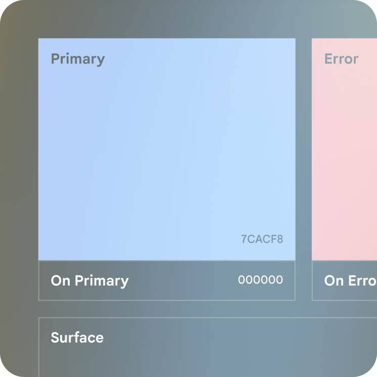 디자인 요소는 프레임 하단에 고정해야 합니다.