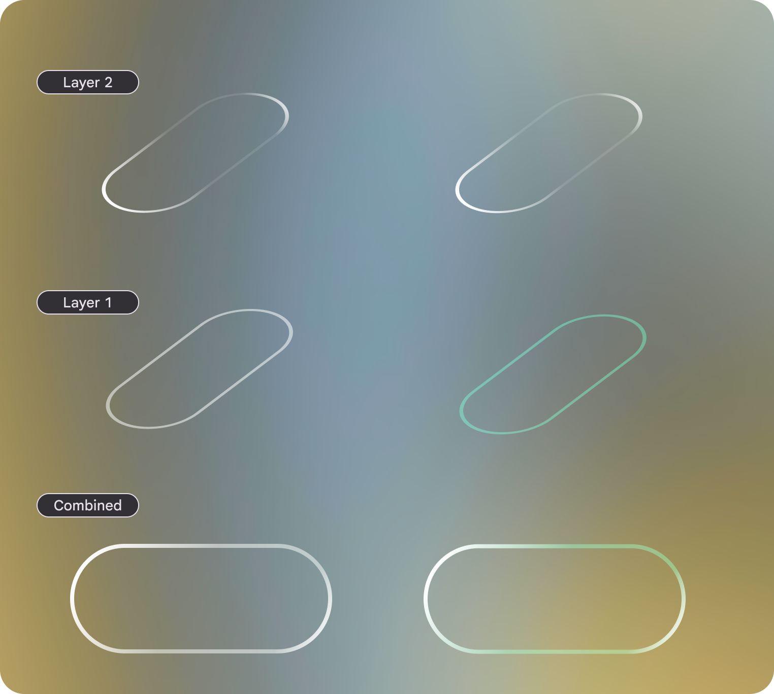 디자인 요소는 프레임 하단에 고정해야 합니다.