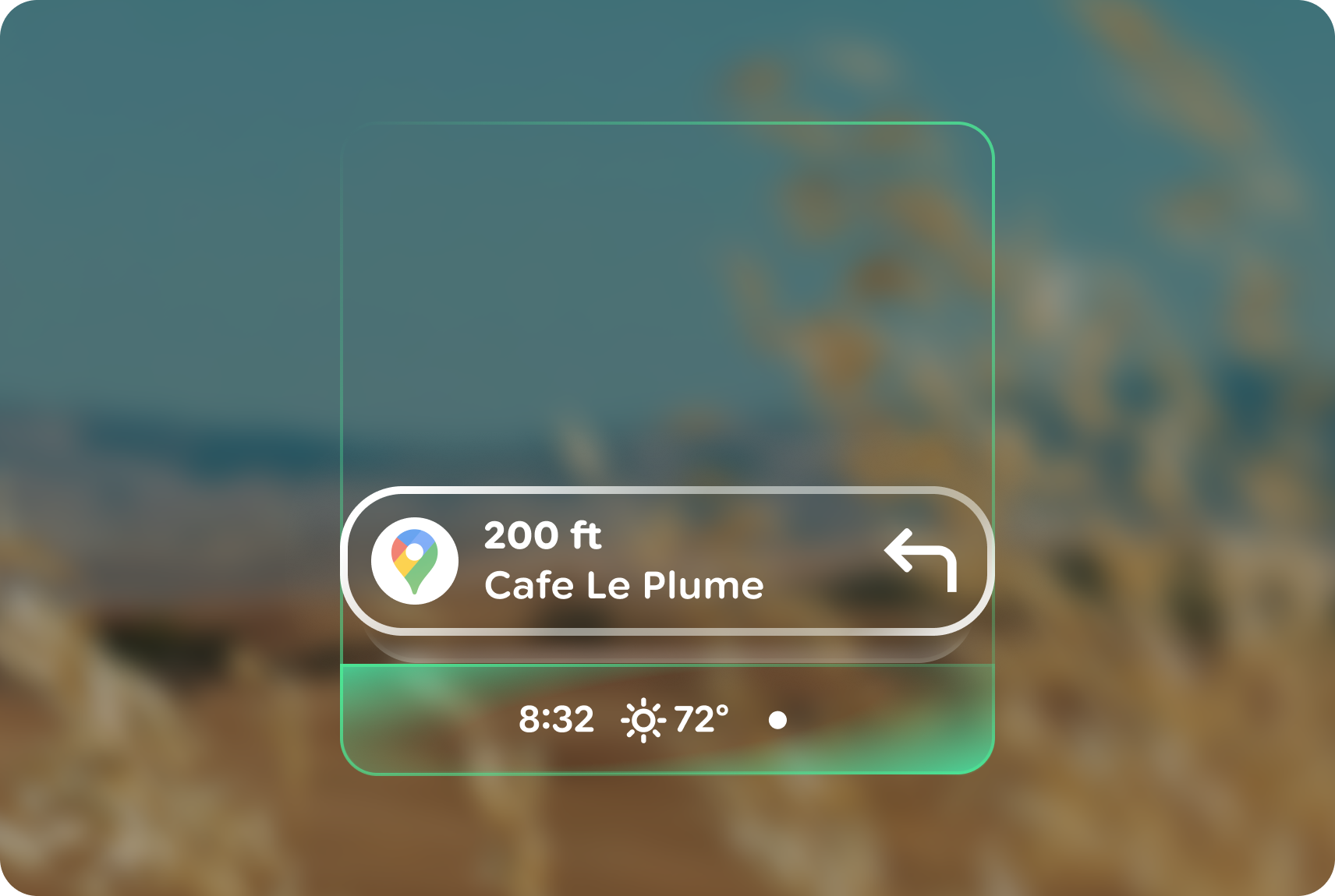 システムバーには、デバイスのアラートと通知が表示されます。