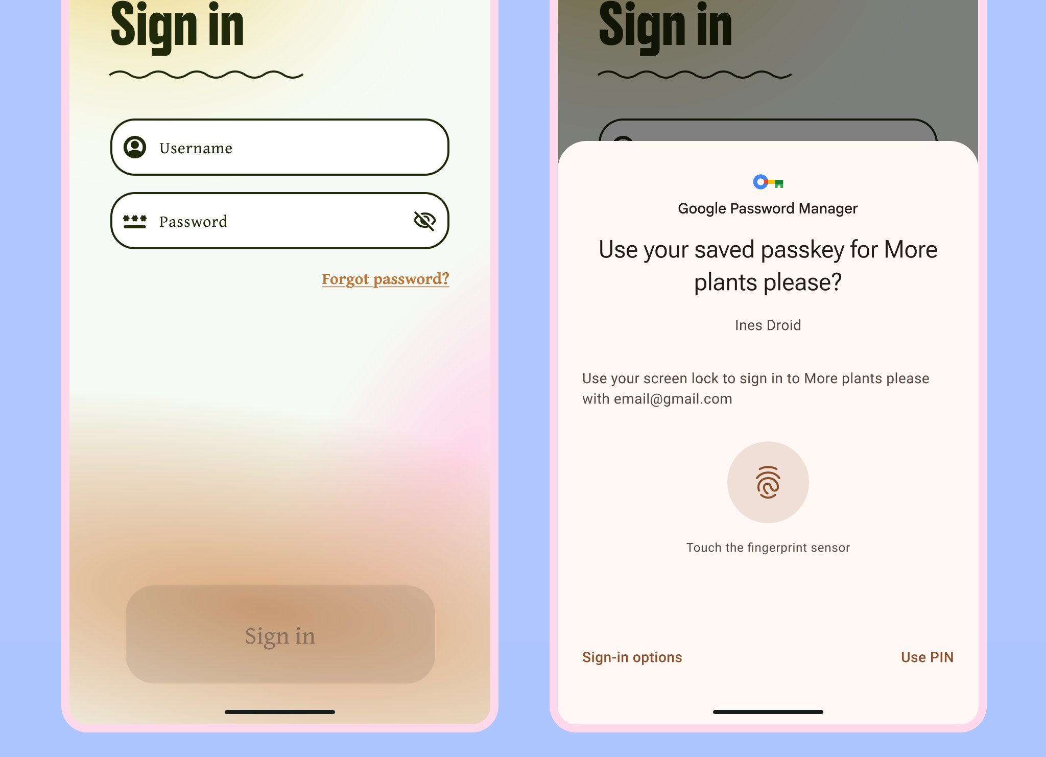 Consenti agli utenti di accedere più rapidamente con le passkey.