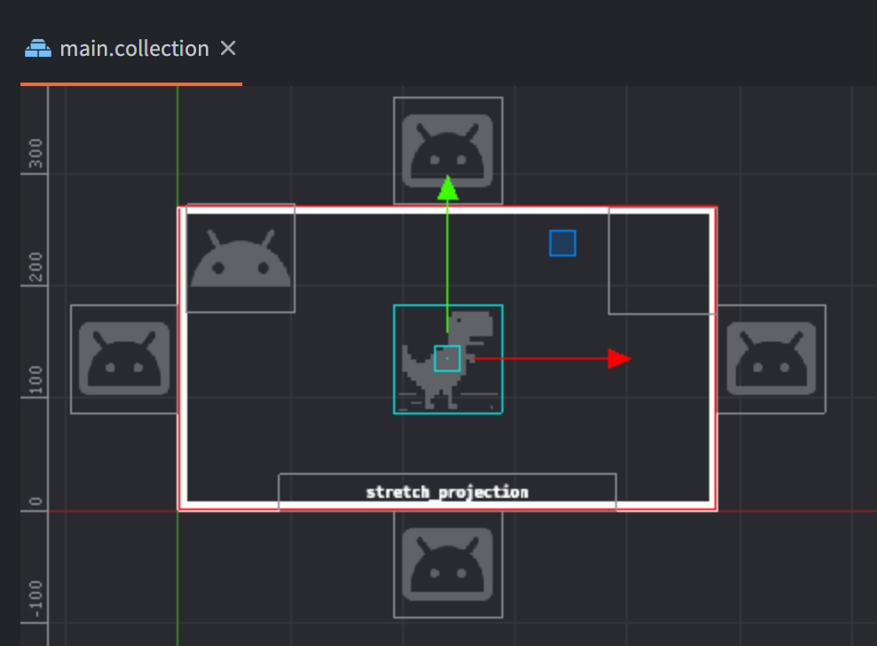 Beispiel für das Layout eines Projektobjekts