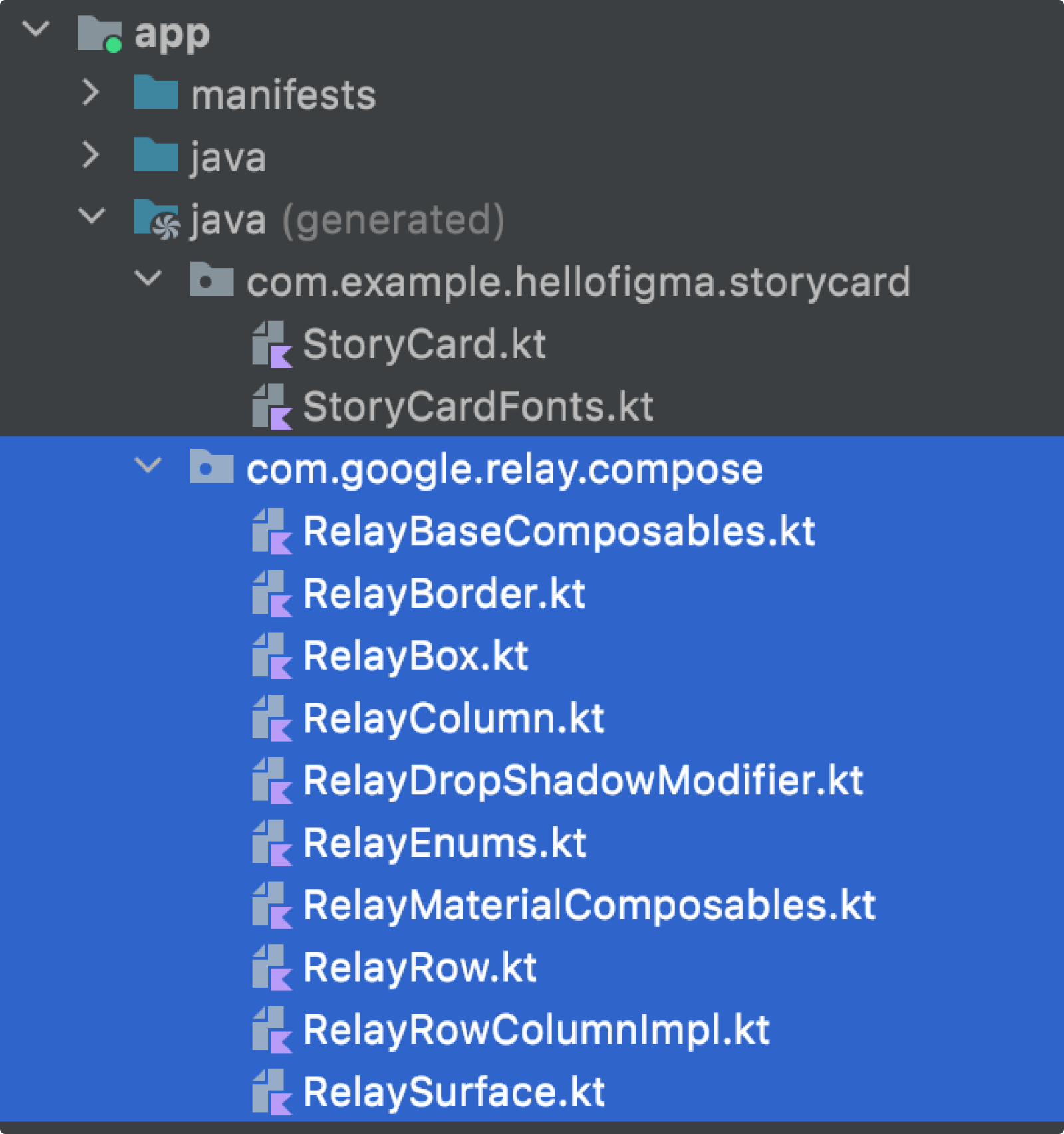 Relay runtime library