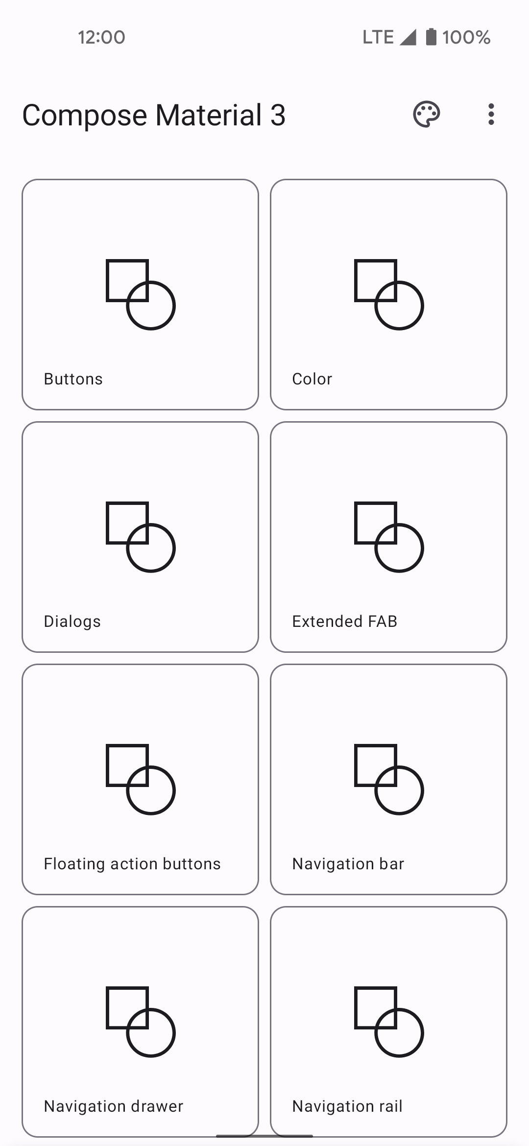 Wireframe desenhado à mão de uma interface do usuário de app