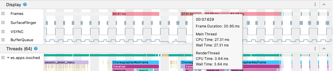 Fenêtre d&#39;affichage de l&#39;interface utilisateur