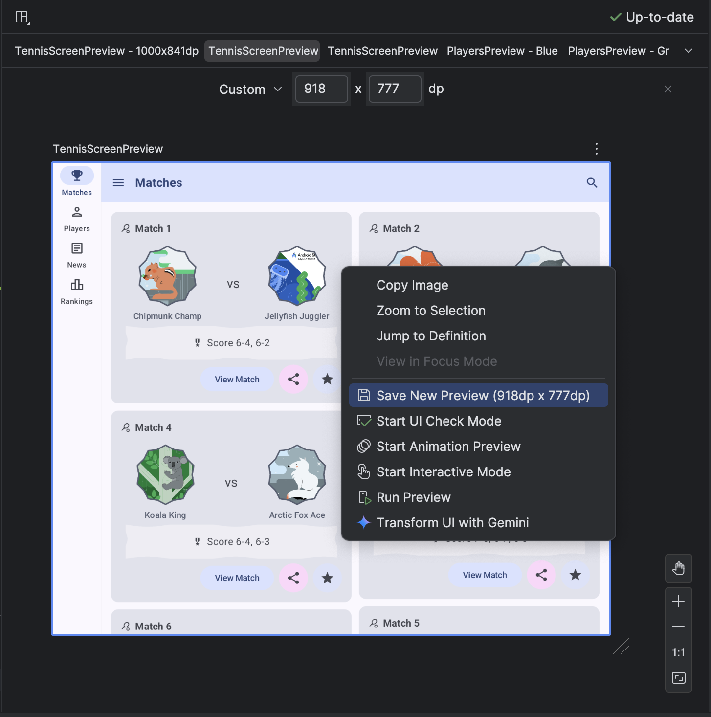Compose Resizeable Preview で新しいサイズを保存
