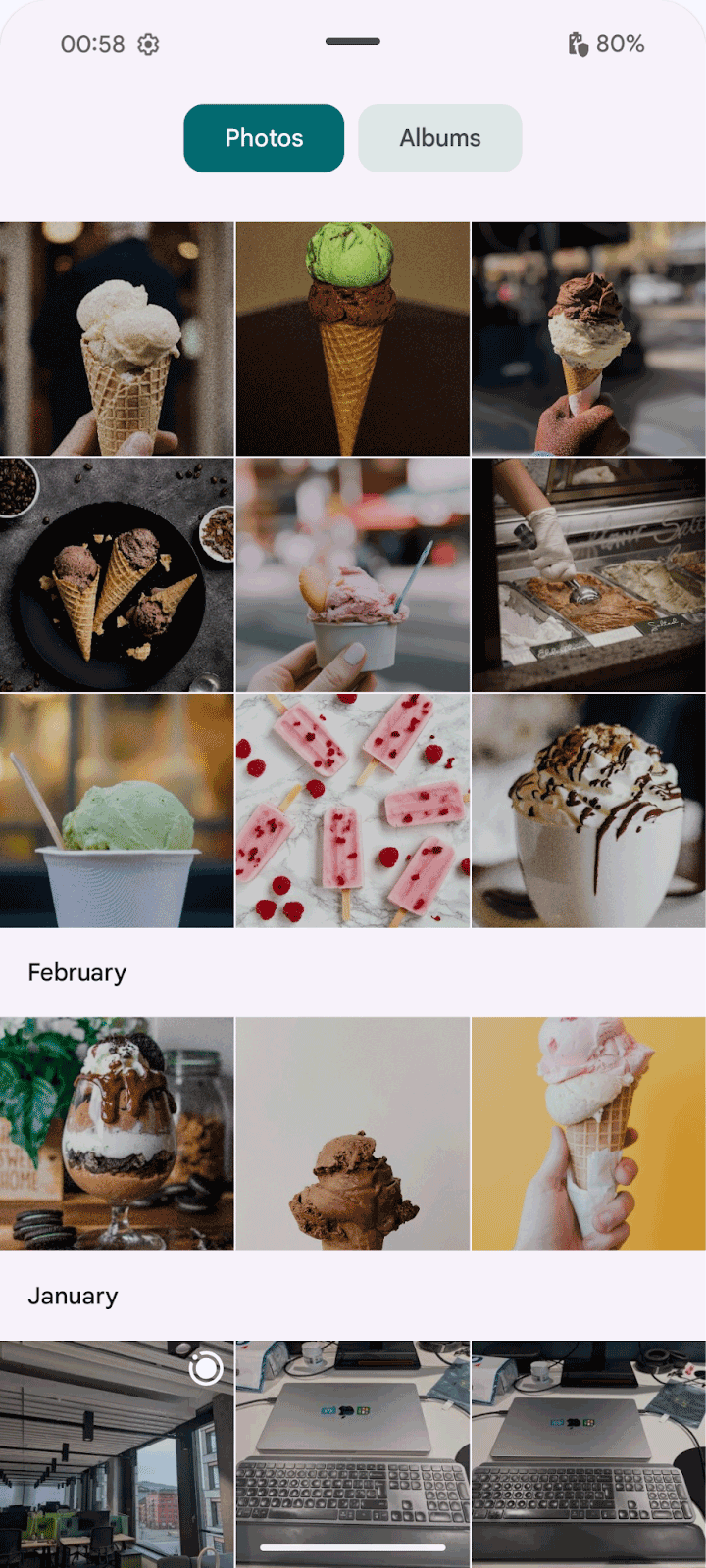 Photo picker screenshot