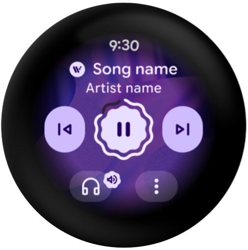Une application multimédia sur Wear