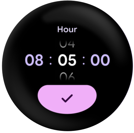 A timer on Wear
