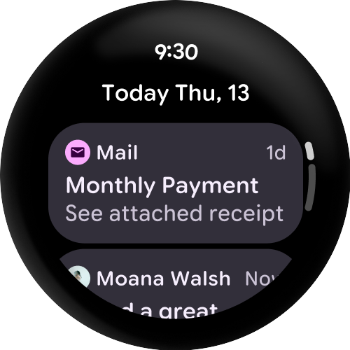 Visualizzare i messaggi email recenti