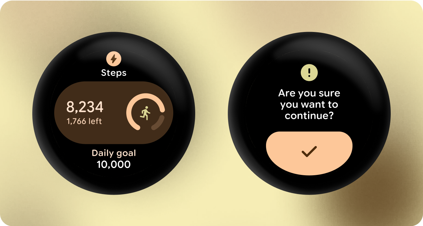 «دکمه بررسی در پایین دارای یک قسمت خمیده است لبه"