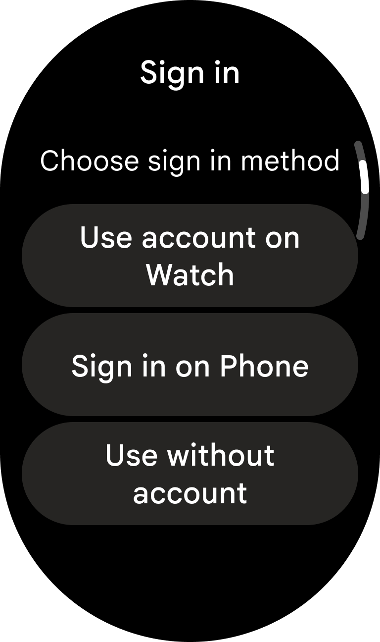 خيارات المصادقة الاحتياطية في "مدير بيانات الاعتماد"