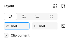 Opsi lebar dan tinggi muncul di kotak teks berlabel W dan
            H.