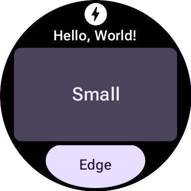 Tarjeta con forma "pequeña" (esquinas menos redondeadas)
